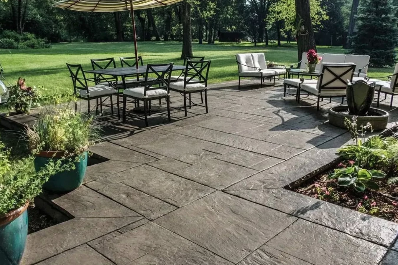 Stamped concrete services in Surprise, AZ